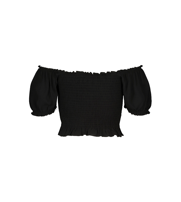 Cropt bluza kratkih rukava slika